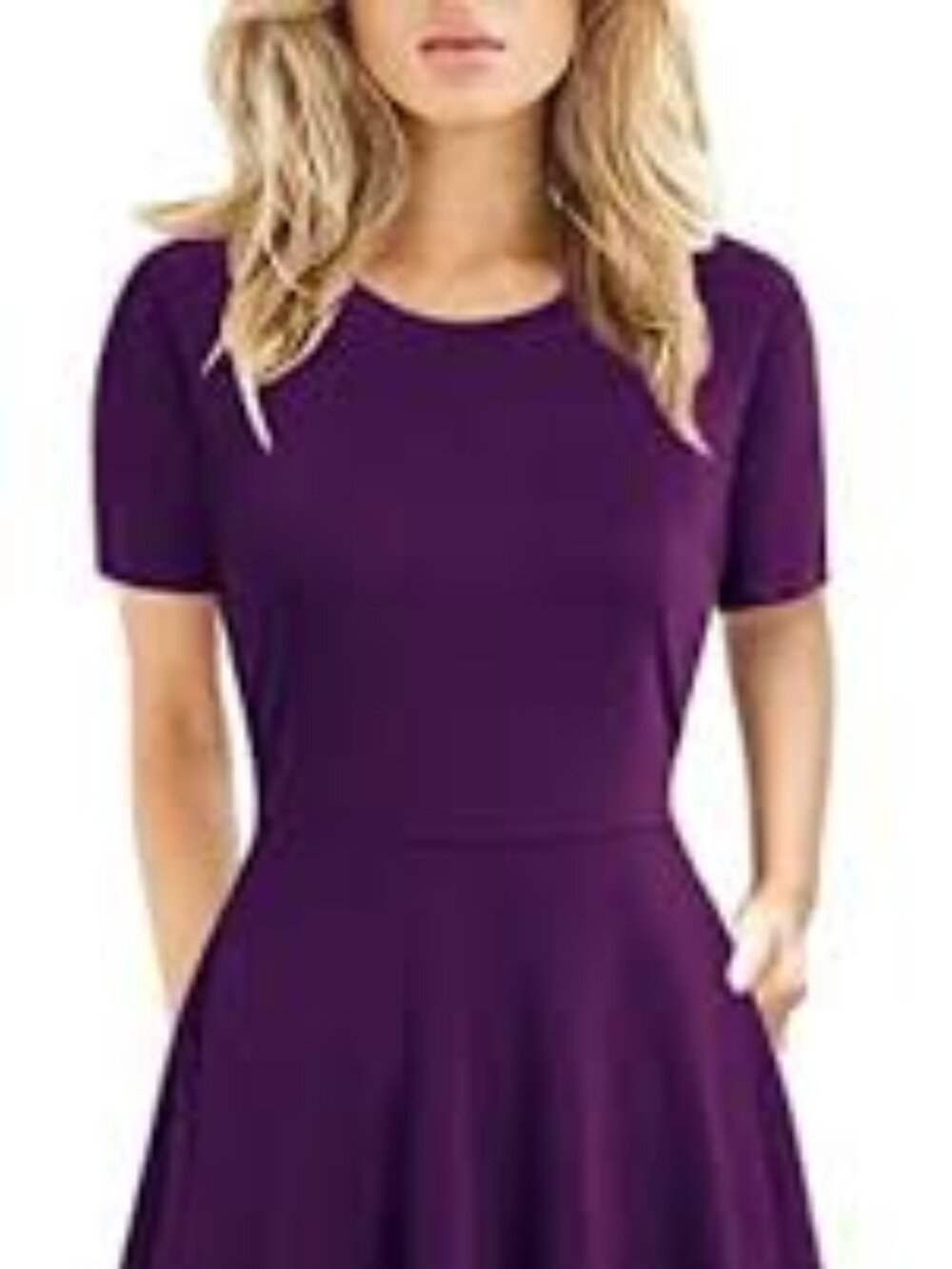 Purple Calvin Klein Dresses Size 8